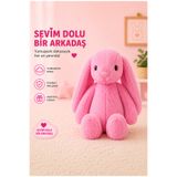 Işık kasabası 50 cm Uzun Kulak Uyku Arkadaşım Paskalya Tavşan Yumuşacık Tüylü Peluş
