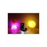 Işık kasabası(189) Işıklı Yüzük Kutusu Kalpli Yüzük, Rcb Led Barbie, 3d Led Küre Gece Lambası Pembe 8 x 15