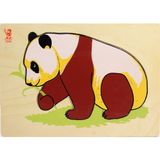 Işık Yayın Oyuncak Panda Ahşap Puzzle