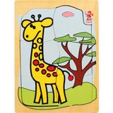 Işık Yayın Oyuncak Zürafa Ahşap Puzzle