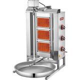 Işıkgaz 2165-U3L Üstten Motorlu Döner Ocağı, 3 Radyanlı, Lpg'li