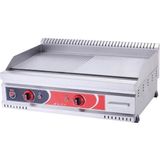 Işıkgaz 600 Seri Yarı Oluklu Elektrikli Izgara 80*60 cm