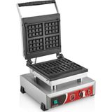 Işıkgaz Dörtlü Kare Waffle Makinesi