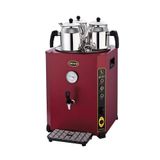 Işıkgaz Silver 2500 W 36 lt Demleme Elit Çay Makinesi Kırmızı