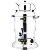 Işıkgaz Silver Crown 7lt Tek Demlikli Semaver