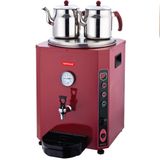 Işıkgaz Silver Elit Kırmızı 23 lt Çay Makinesi