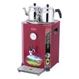 Işıkgaz Silverinox 13 L 2 Demlikli SLVR-EL-01K Elit Jumbo Kazanı Çay Makinesi