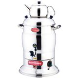 Işıkgaz Silverinox Çay Semaveri 1 Demlik 7 Lt. 1100 W. Profesyonel Endüstriyel