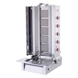 Işıkgaz Silverinox Doğalgazlı 5 Radyanlı Alttan Motorlu Döner Ocağı