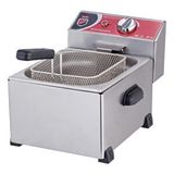 Işıkgaz Silverinox Işıkgaz Silver Endüstriyel Tekli 5 Litre Elektrikli Fritöz Gümüş