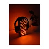 Işıklı Bal Peteği Tasarım Kulaklık Standı Oyuncu Headset Stand Masaüstü Dekoratif Stand