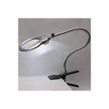 Işıklı Büyüteç Tamirci Büyüteci Çalışma Lambası Lup Mercek 130Mm 636373737311