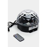 Işıklı Disko Topu Bluetooth Hoparlör Gece Lambası Kablosuz Speaker Ses Bombası Mp3 Çalar