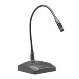 Işıklı Kablolu Kürsü Mikrofonu (Kaz Boyu 43 cm )