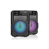 ışıklı Kablosuz Hoparlör Bluetooth Speaker Ses Bombası Mini Led Işıklı Fmradyo/sdkart/usb grand-1360