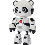 Işıklı Konuşan Hareketli Eğitici Oyuncak Robotu Panda Robot-Usb Şarjlıdır.