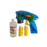 Işıklı Köpük Tabancası +2 Adet Baloncuk Likit Baloncuk Çıkaran Tabanca + 500 Ml Likit