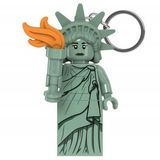 Işıklı LEGO Minifigures Lady Liberty Anahtarlık