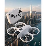 Işıklı Mini Drone Çift Batarya ve Yedek Pervane Setli - Lisinya