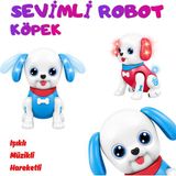 Işıklı Müzikli Hareketli Sevimli Robot Köpek – Çocuklar Için Eğitici Interaktif Oyuncak