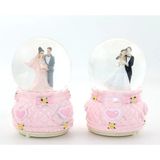 Işıklı Müzikli Kar Küresi 13 cm ALK1787 - Standart