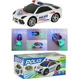 Işıklı Müzikli Polis Arabası Çarp Dön Pilli Polis Arabası Işıklı Sesli Oyuncak Araba