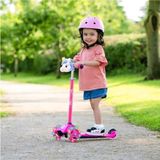 Işıklı Scooter, 3 Tekerlekli, Eğlenceli ve Kullanışlı