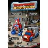 Işıklı Sesli Dönüşebilen Robot Kamyon Otobot Transformers Oyuncak