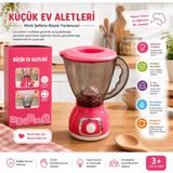 Işıklı Sesli Oyuncak Blender Seti | Su Hazneli Hareketli Bıçaklı | Çocuk Mutfak Rol Yapma Oyuncağı | 3+ Yaş