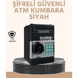 Işıklı Sesli Şifreli Atm Görünümlü Kasa Kumbara - Lisinya