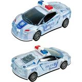 Işıklı Sesli Sürtmeli Polis Arabası Oyuncak – Polis Sirenli Pilli Sürtmeli Polis Ekip Arabası 15Cm.