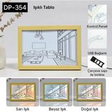 Işıklı Tablo - Lisinya - 001-Renkli