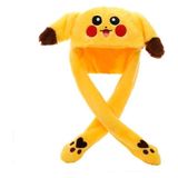 Işıklı Tavşan Kulaklı Şapka Pikachu Bere