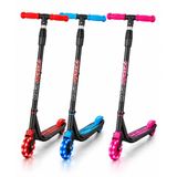 Işıklı Tekerlekli Çocuk Scooter, 3 Kademeli Yükseklik Ayarlı, Kaymaz Deck, 55 kg Kapasiteli, 5+ Yaş