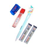 Isikli Unicorn Uclu Kalem Seti Mavi 0.7 Mm 1 Paket Unicorn Baslikli Versatil Kalem Suslu Silikonlu Hediyelik Kalem