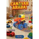 Işıklı Ve Sesli Dinozor Canavar Kamyon - 360° Dönen Sürtmeli Akrobasi Arabası - Oyuncak Araba