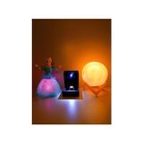 Işıklı Yüzük Kutusu Kalpli Yüzük, Rcb LED Frozen Elsa, 3D LED Küre Gece Lambası Halay Çeken - Option-1