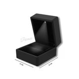 Işıklı Yüzük Ve Küpe Takı Kutusu Dış 6*6 Cm (Birlikte Alımlarda Takı İçerisine Yerleştirilerek Gönderilir)