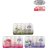 Işıl Güzellik Sabunu 3 Adet (5X75 gr ) Zeytinyağı-Manolya-Gül