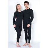 Isıl Termal Unisex Pamuk Termal Takım | Içi Polarlı Alt Üst Içlik Takımı