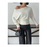 IŞILDA FASHION Kadın Kayık Yaka Bluz