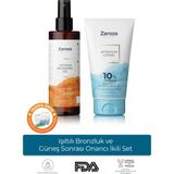 Işıltılı Bronzluk ve Güneş Sonrası Onarıcı Ikili Set