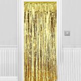 Işıltılı Duvar ve Kapı Perdesi Gold 90X200 cm (4887)