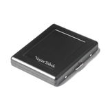 İsim veya Mesaj Yazılabilir Slim Touch Siyah Sigara Tabakası
