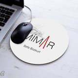Isimli Mimar Temalı Yuvarlak Mousepad - Beyaz