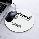 Isimli Ortopedi Uzmanı Temalı Yuvarlak Mousepad - Beyaz