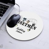 Isimli Yönetmen Temalı Yuvarlak Mousepad - Beyaz