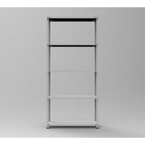 Işın Çelik Çelik Raf Sistemi 5 Katlı - H2000xW930xD310