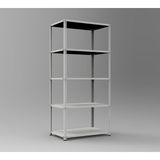 Işın Çelik Çelik Raf Sistemi 5 Katlı - H2000xW930xD590