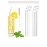 Işınkitchen 6 1 Lı Şeffaf Eğimli Cam Pipet